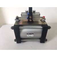 SMC CS1L160-L5793 Pressure Doubler Cylinder + VBA1...
